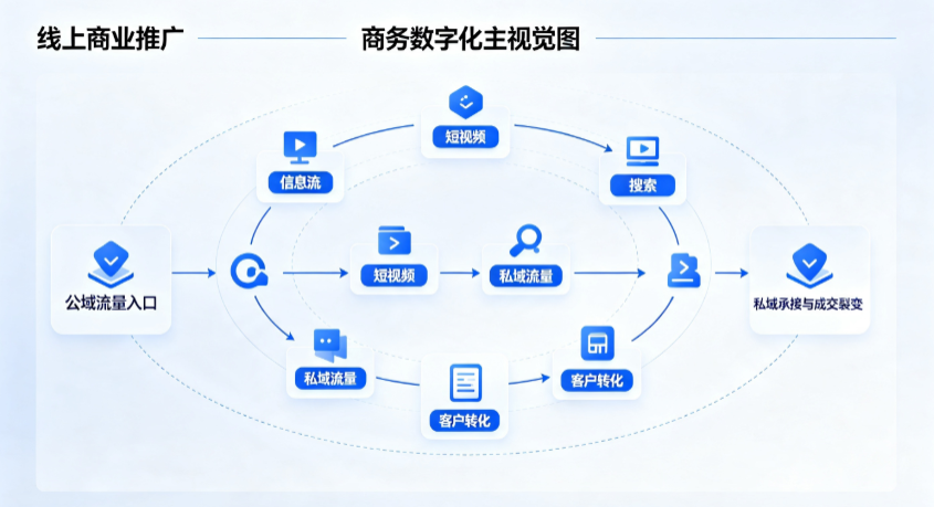 辽宁线上商业推广怎么做？全域流量闭环搭建与低成本转化实战指南